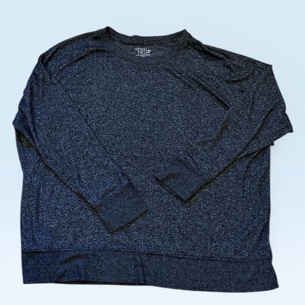 Time and Tru Woman’s Dark Gray Crewneck Sweater